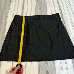 JCrew Size 16 Faux Leather Skirt